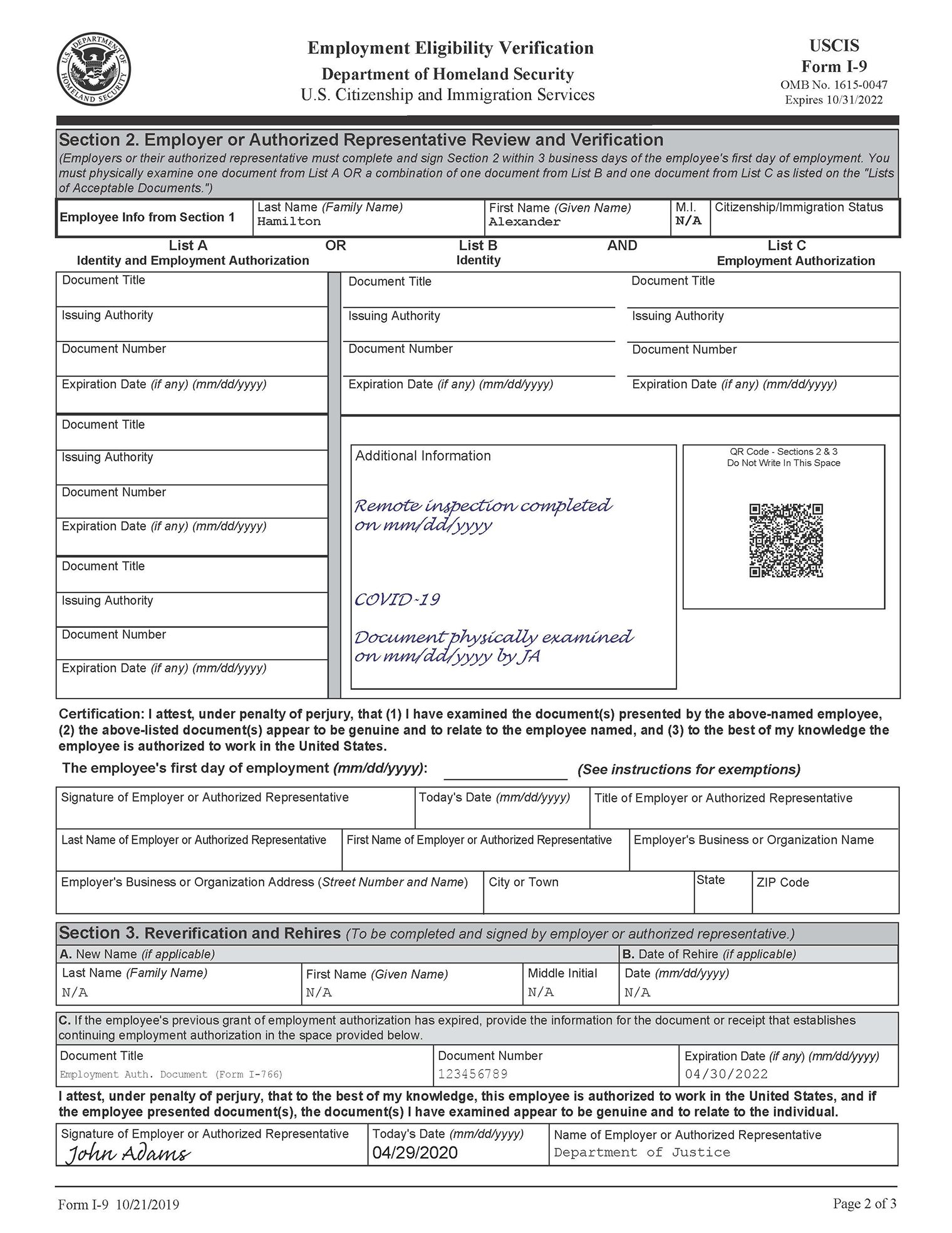 Is There An Updated I Form For Printable Forms Free Online